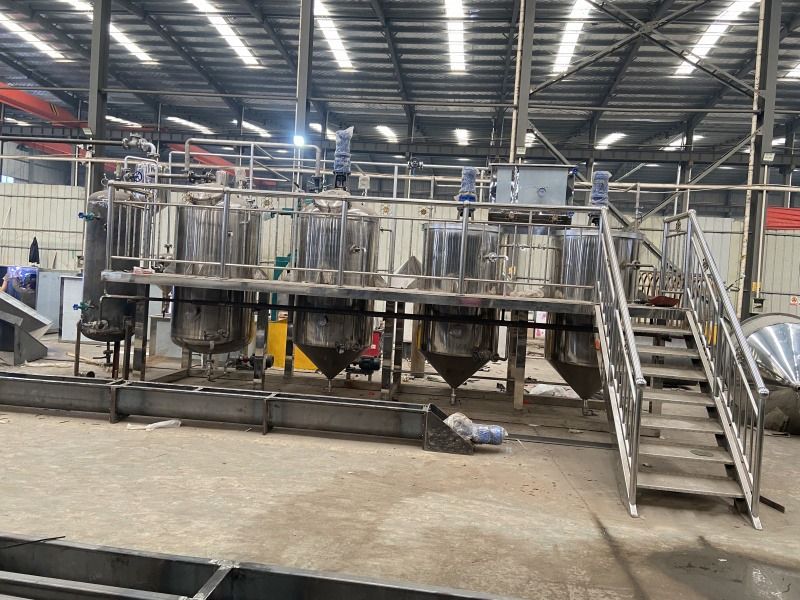 日处理80T动物油熬练生产线